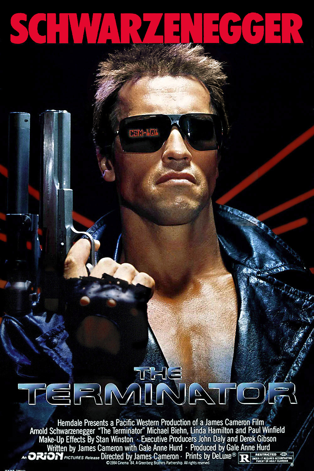 Terminator код. Шварценеггер Терминатор 1.