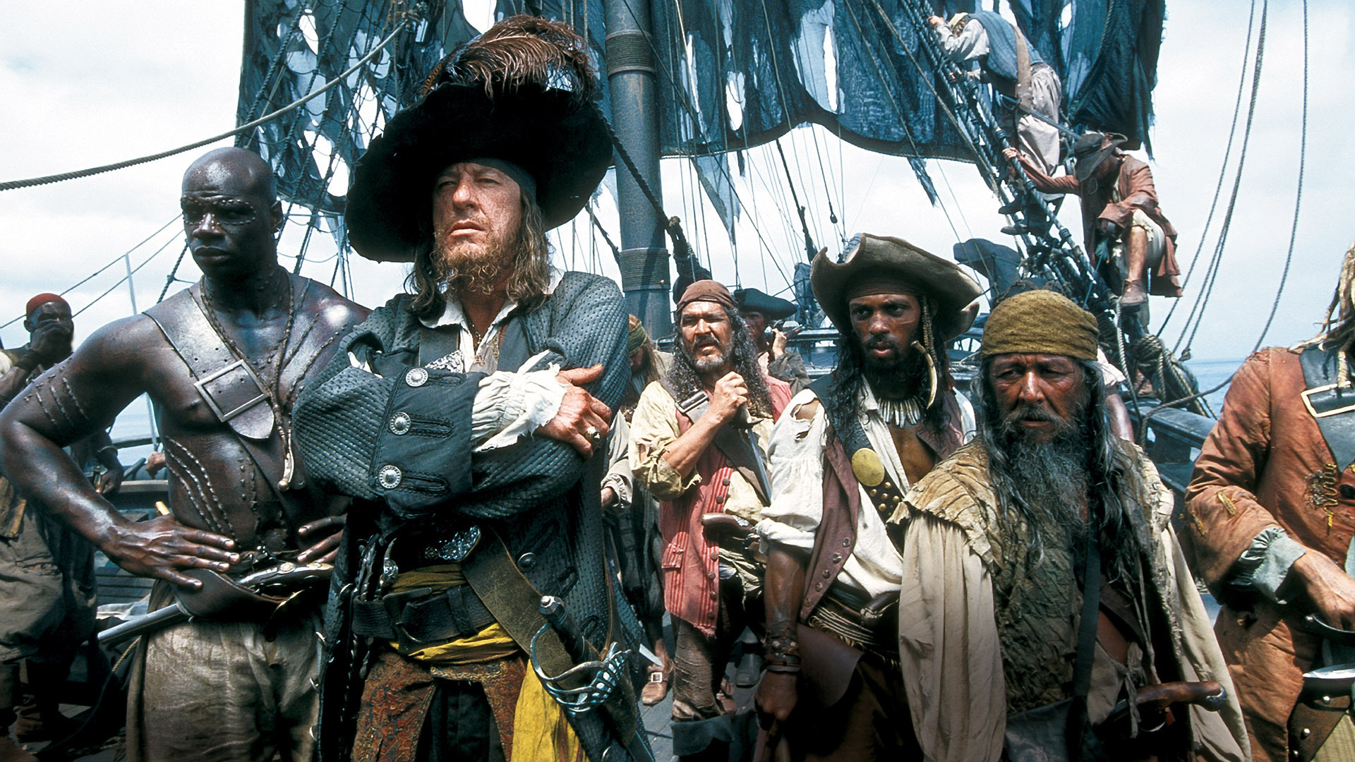 Джеффри Раш пираты Карибского моря